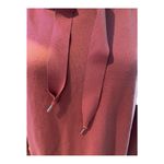 Aerie Side-Zip Hoodie Sweatshirt Dark Terracotta/ Warm Rust Color Size Small Photo 5