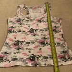 Energie Y2K mall goth skulls and broken hearts tank top XL Photo 5