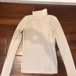 Madewell White Ribbed Turtleneck Photo 1