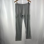 Tory Burch Cargo Drawstring Pants in Grey Size Medium Photo 2