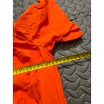 J. Crew‎ Style F2302 4 Off The Shoulder Dress Cotton Poplin Orange BLOGGER FAV Photo 4