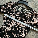 Talbots Cherry Blossom Sakura Floral Printed A-Line Circle Skirt Midi Dress PS Photo 6