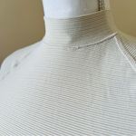 Nike mock neck shimmer stripe top, medium Photo 1