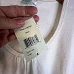 Laura Ashley NWT Long Sleeve Cream Sweater Size Medium Photo 5