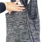Rag and Bone Marled Charcoal Grey Black Twist Racerback Tank Top Size Medium Photo 6