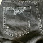 Free People We the Free Lasso High Waist Cutoff Denim Shorts black size 26 Photo 8