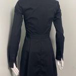 Theory  Black Silk Shirt Dress Photo 5