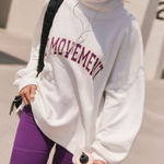 Free People NWT FP Movement Victory Set - White Mulberry Combo - XS Photo 0