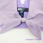 Beach Riot New! Set! Rib Dallas Emma bikini bottom lavender, top S, bottom M Photo 4