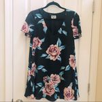 Show Me Your Mumu  Kylie dark floral mini dress black pink XS Photo 3