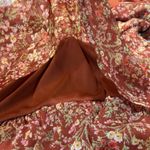 Mimi Chica NWT  Brown Floral Bell Long Sleeve Mini Dress Photo 1