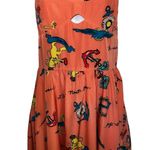 Nanette Lepore L'AMOUR Sweetheart Logo Anchor Sun Dress EUC Size 11 Photo 3