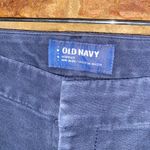 Old Navy  Blue Chino Harper Mid-Rise Crop Pants Women's Size 0 Photo 1
