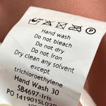 House Of CB Iris Crop Top Off the Shoulder Button Up Blush Pink NEW Womens Large Photo 7