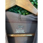 Aerie  Brown Ribbed Hoodie Size Large Photo 1