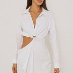 ASOS NWT  Aria Cove cut out ring detail shirt dress Size 12 Photo 0