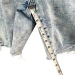 Risen  Jeans Shorts Womens Size 3XL Light Blue Denim Distressed Raw Hem High Rise Photo 7