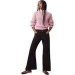 Pilcro Anthropologie The Adi Mid-Rise Relaxed Flare Jeans: Corduroy Wide Leg Photo 8