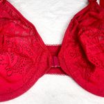 Marilyn Monroe Vintage Warner’s  Vibrant Red Lace Front Close Bra Size 36C Photo 5