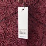 Revolve NWT BB Dakota Cocktail Dress Lace Fit & Flare Sz 14 Garnet Photo 6