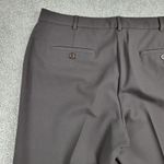 Talbots ‎ Womens Pants 12 Brown Stretch Wide Leg Career Business Dress Trouser Photo 9