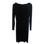 Catherine Malandrino  Dress Women's Size 6 Black Long Sleeve Cocktail Evening Photo 2