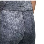 Adidas 3 Stripe Tight Aeroready 7/8 Leggings Fitness Pants Grey Blk Size Medium Photo 6