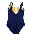 Lands' End  Blue Tropical Bathingsuit Photo 6