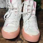 Converse Chuck Taylor All Star  White High-Top Sneakers size 8 Photo 8