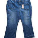 Kendall + Kylie Nanette Lepore Belle High Rise Crop Boot Plus Size Jeans‎ Size 18W Photo 0