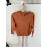 Democracy Women's  Orange Pull Over Sweater Size XS Photo 3