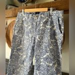 Talbots  Blue & White Paisley Print Relaxed Fit Chino pant 10-playful paisley Photo 3