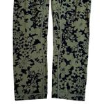 Lululemon Align Crop Leggings Green Black Floral Size Photo 6