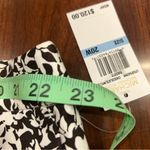 Michael Kors Skinny Dress Pants Womens 8 Chocolate White Floral Stretch NWT Photo 8