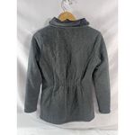 The North Face Caroluna Jacket Women's Size Medium Dark Gray Sherpa Lined Photo 2