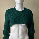 Sofia Vergara | Women’s Cropped Crochet Knit Sweater | Large Photo 0