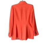 Smythe Tailored Blazer Neon Tangerine Revolve Size 14 Orange Photo 5