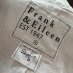 Frank & Eileen  Linen Daphne Dress Size XLARGE White Sleeveless Midi Pockets Photo 1