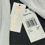 Raisin's  West‎ Coast Off-The-Shoulder Romper Cover-Up Swim Size Medium White NEW Photo 3