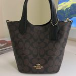 Coach cr256 Hanna Bucket Bag In Signature Canvas Photo 2