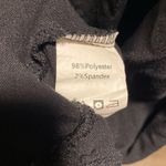 Unbranded Womens Black Faux Button Front Midi Pull On Elastic Back Swing Skirt Size XL Photo 3