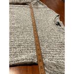 Forever 21 Women’s‎ Sweater Medium Crop Gray  Knit Long Sleeve Top Winter Photo 6
