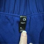 GapFit Fleece Lined High Rise Track Pants Blue Size Medium Petite Photo 4