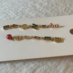Gap : Gold Tone Jingle Bells Christmas Holiday Earrings- Dangling Photo 12