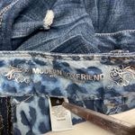 EXPRESS Modern Boyfriend Relaxed Fit Low Rise Size 4 Blue Photo 6