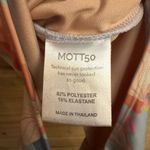 Mott50 Size Large Stretchy Long Sleeve One Piece Swimsuit Zippered UPF 50+ Orange Photo 10