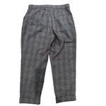 ZARA Woman's Medium Gray Plaid High Rise Office Academia Work Dress Pants Photo 1