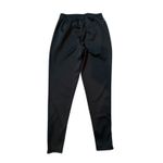 Adidas  Womens Pants Small Black Ankle Zip Track Joggers Sweatpants Running Photo 2