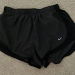 Nike Black/gray  dri-fit shorts women’s large Photo 0