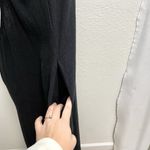 Sol Angeles Gauzy Slub Cotton Maxi Dress Tie Back Beachy Summer Black size M/L Photo 6